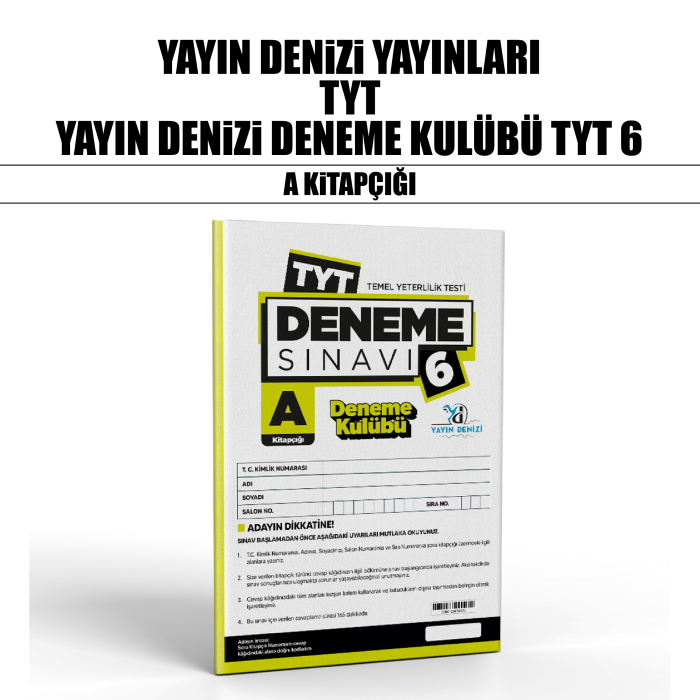 YDENİZİ TYT DENEME KULÜBÜ SNV 6-A - 25-26